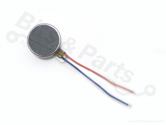 Trilling/vibratie motortje 10mm rond 3-4,5V 